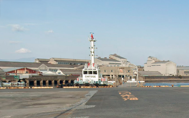 ちとせ丸基地 付近